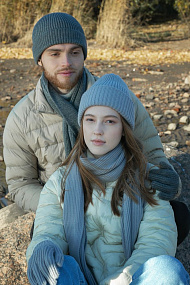 Gifts: шарф capris, серый 