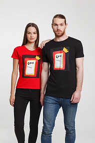 Gifts: футболка «сода», черная 