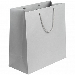 Gifts: пакет бумажный porta l, серый 