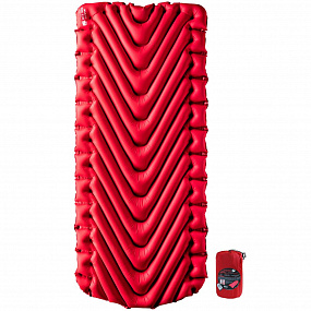 Gifts: надувной коврик insulated static v luxe, красный 
