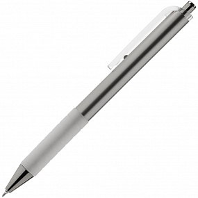 Gifts: ручка шариковая easy grip, серебристая 