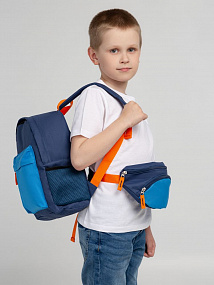 Gifts: поясная сумка детская kiddo, синяя с голубым 