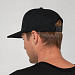 Gifts: бейсболка snapback с прямым козырьком, черная 