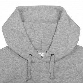 Gifts: толстовка hooded, серый меланж 
