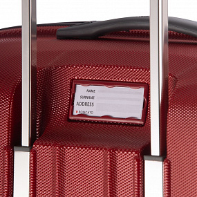 Gifts: чемодан uno zip special m, красный 