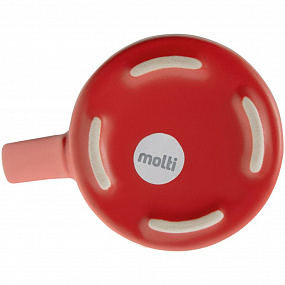Gifts: кружка modern bell, матовая, красная 