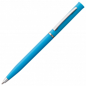 Gifts: ручка шариковая euro chrome, голубая 
