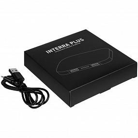 Gifts: беспроводное зарядное устройство interra plus, черное 