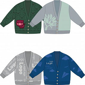 Gifts: кардиган cozy knit на заказ, акрил 