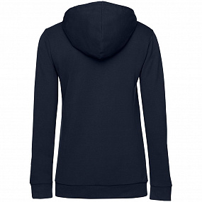Gifts: толстовка с капюшоном женская hoodie, темно-синяя 