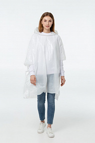 Gifts: дождевик-пончо rainproof, белый 