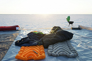 Gifts: надувной коврик insulated static v lite, оранжевый 