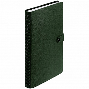 Gifts: ежедневник strep front, недатированный, зеленый 