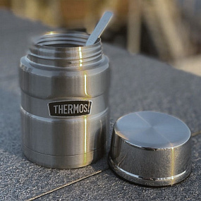 Gifts: термос для еды thermos sk3000, серебристый 
