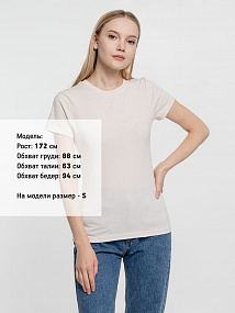 Gifts: футболка женская t-bolka lady, молочно-белая 