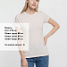 Gifts: футболка женская t-bolka lady, молочно-белая 