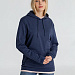 Gifts: толстовка с капюшоном унисекс hoodie, синий меланж 