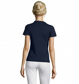 Gifts: футболка женская regent women, темно-синяя (navy) 