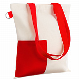 Gifts: шопер onlook, неокрашенный с красным 