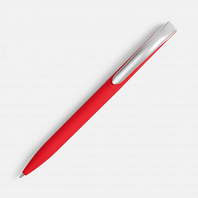 Gifts: ручка шариковая pin soft touch, красная 