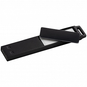 Gifts: флешка markbright black с красной подсветкой, 32 гб 