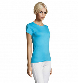 Gifts: футболка женская regent women, бирюзовая 