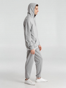 Gifts: толстовка с капюшоном унисекс hoodie, серый меланж 