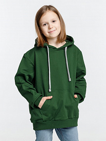 Gifts: толстовка с капюшоном детская kirenga kids, темно-зеленая 