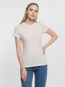 Gifts: футболка женская t-bolka lady, молочно-белая 