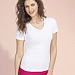 Gifts: футболка женская lady 220 с v-образным вырезом, красная 