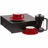 Gifts: набор для чая на 2 персоны best morning, красный 