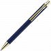 Gifts: ручка шариковая lobby soft touch gold, синяя 