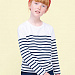Gifts: футболка детская с длинным рукавом matelot lsl kids, белая с синим 