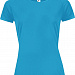Gifts: футболка женская sporty women 140, бирюзовая 