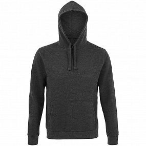 Gifts: толстовка унисекс spencer, черный меланж 
