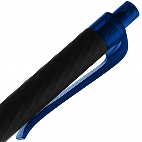 Gifts: ручка шариковая prodir qs01 prt-p soft touch, черная с синим 