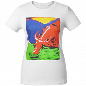 Gifts: футболка женская toro, белая 