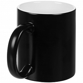 Gifts: кружка «хамелеон», глянцевая, черная 
