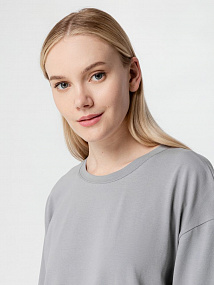 Gifts: футболка унисекс оверсайз street vibes, серая 