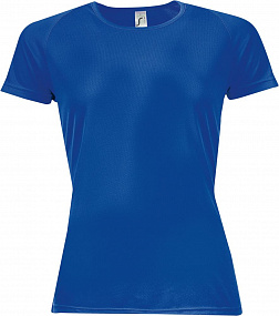 Gifts: футболка женская sporty women 140, ярко-синяя 