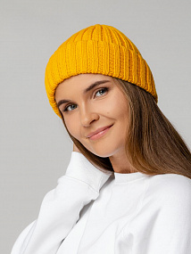 Gifts: шапка uni, желтая 