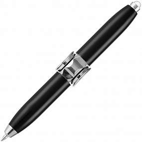 Gifts: ручка-спиннер flipen с фонариком, черная 