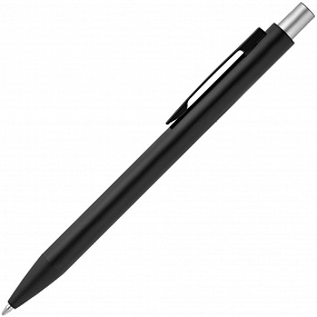 Gifts: ручка шариковая chromatic, черная с серебристым 