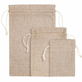 Gifts: холщовый мешок foster thank, l, бежевый 