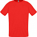 Gifts: футболка унисекс sporty 140, красная 
