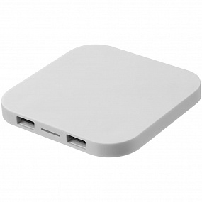Gifts: беспроводное зарядное устройство interra plus, белое 