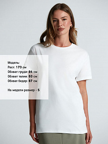 Gifts: футболка унисекс t-bolka 160, белая (белоснежная) 