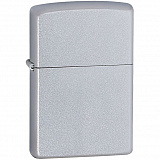 Gifts: зажигалка zippo classic satin, серебристая 