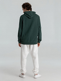 Gifts: толстовка с капюшоном унисекс hoodie, темно-зеленый меланж 
