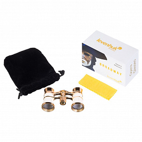 Gifts: театральный бинокль broadway 325b, белый 